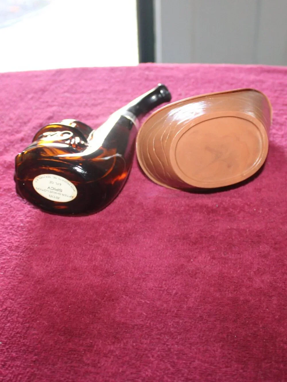 Vintage 1967 Avon Pipe Dream tribute aftershave decanter